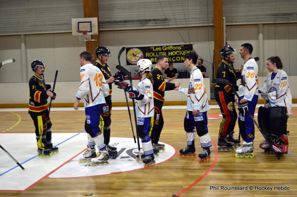 Photo hockey reportage Prénat : Demi-finales