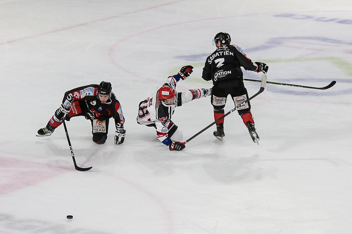 Photo hockey reportage Préparation : Amiens vs Neuilly