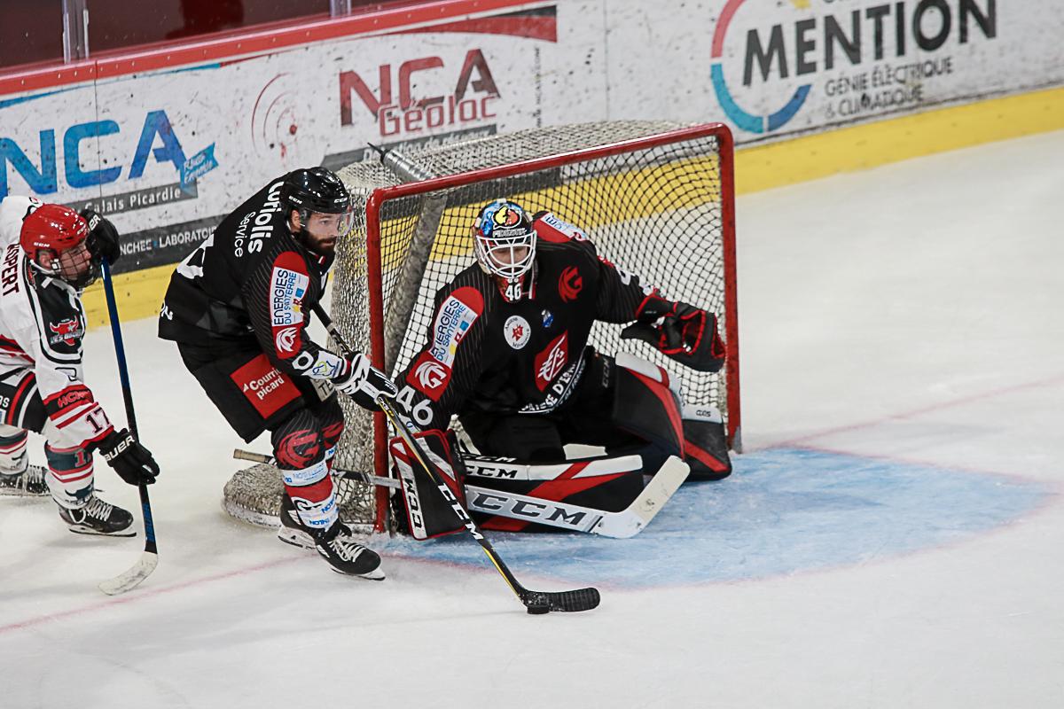 Photo hockey reportage Préparation : Amiens vs Neuilly