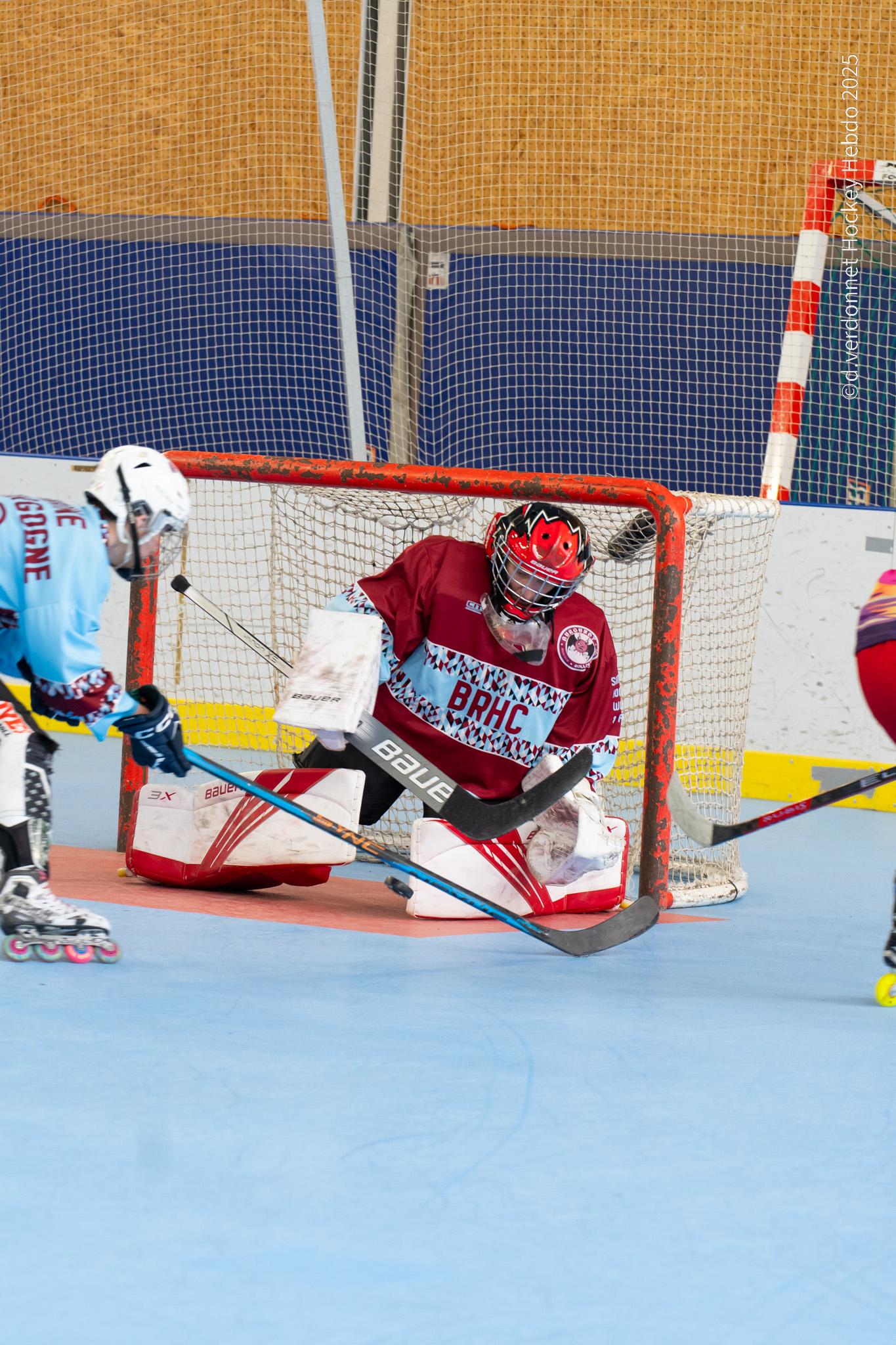 Photo hockey reportage Roller : 1er tournoi féminin à Villard Bonnot
