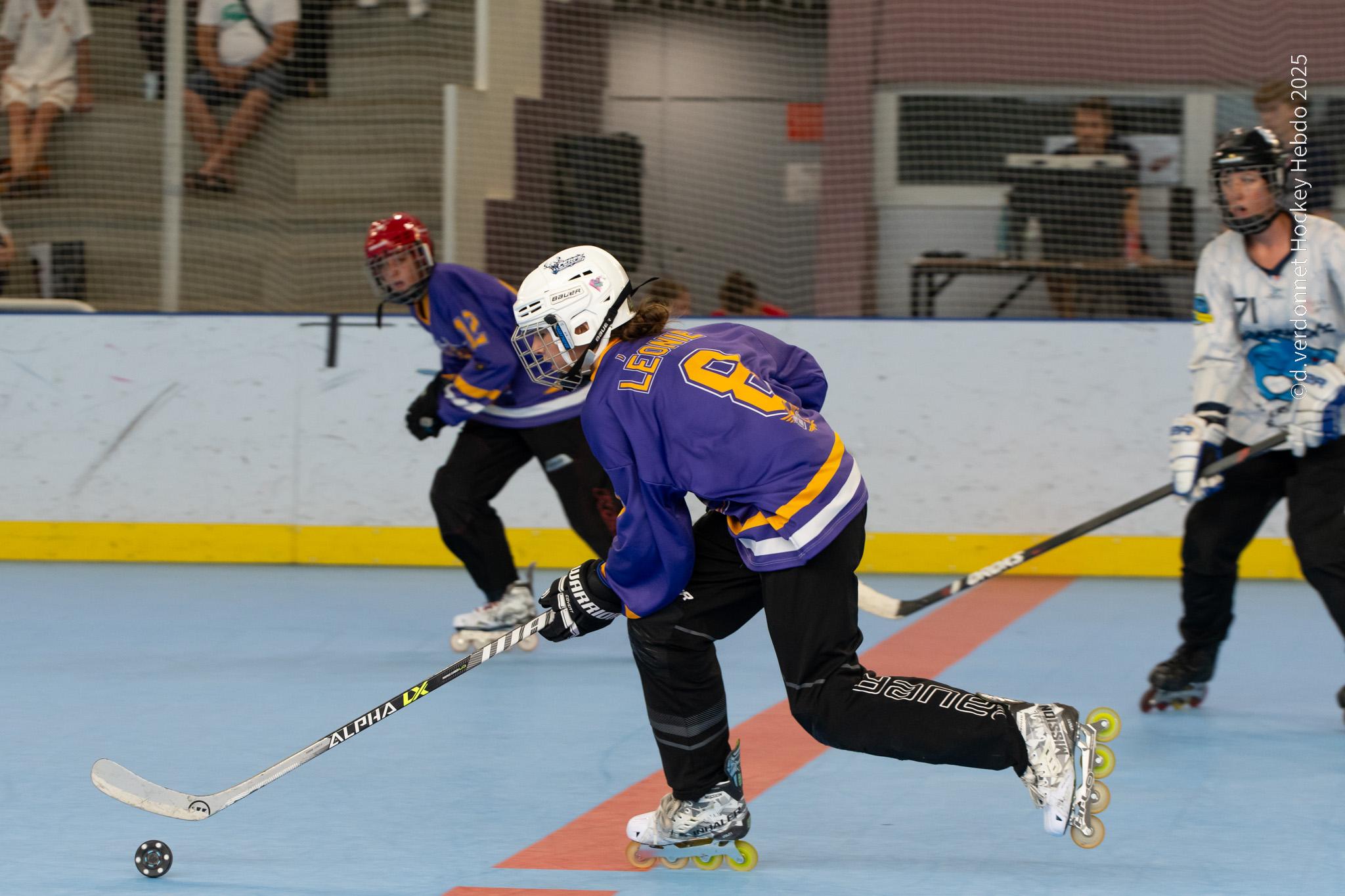 Photo hockey reportage Roller : 1er tournoi féminin à Villard Bonnot