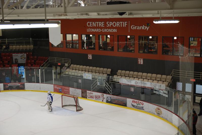 Photo hockey reportage Tournoi Bantam de Granby (Québec)