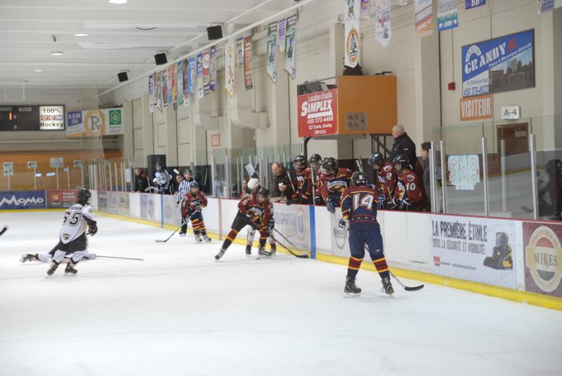 Photo hockey reportage Tournoi Bantam de Granby (Québec)