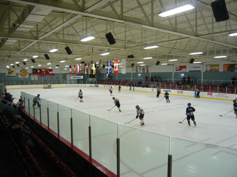 Photo hockey reportage Tournoi international Pee Wee BSR (Québec)