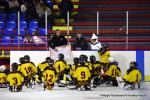 Photo hockey reportage U11 : Dos à dos