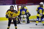 Photo hockey reportage U11 : Dos à dos