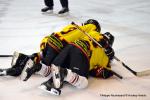 Photo hockey reportage U11 : Dos à dos
