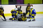 Photo hockey reportage U11 : Dos à dos