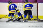 Photo hockey reportage U11 : Dos à dos