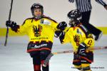 Photo hockey reportage U11 : Dos à dos