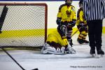Photo hockey reportage U11 : Dos à dos