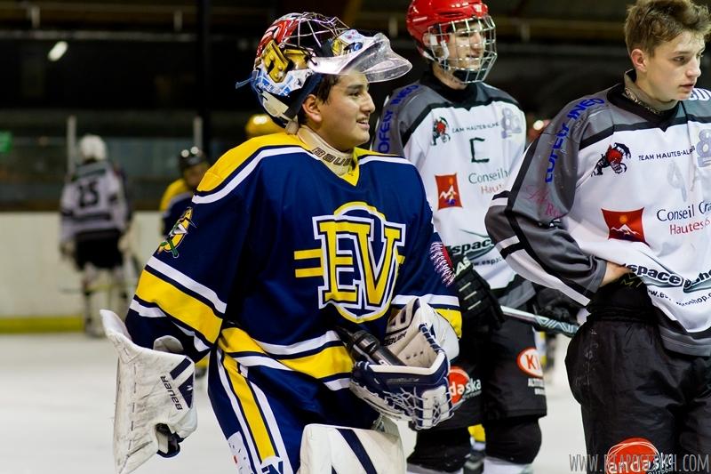 Photo hockey reportage U18 Elite A : Evry-Viry - Briançon en images 	