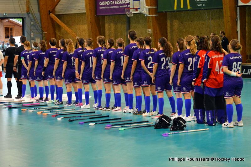 Photo hockey reportage U19 WFCQ : Les Danoises qualifiées au mondial