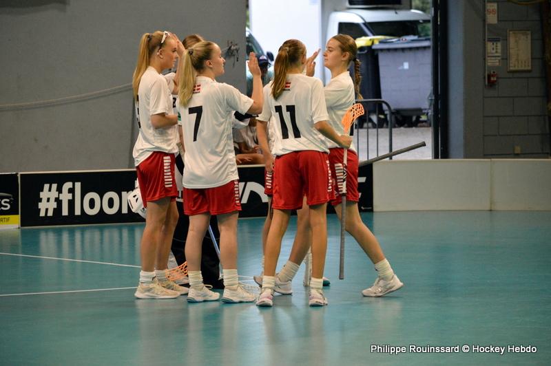 Photo hockey reportage U19 WFCQ : Les Danoises qualifiées au mondial
