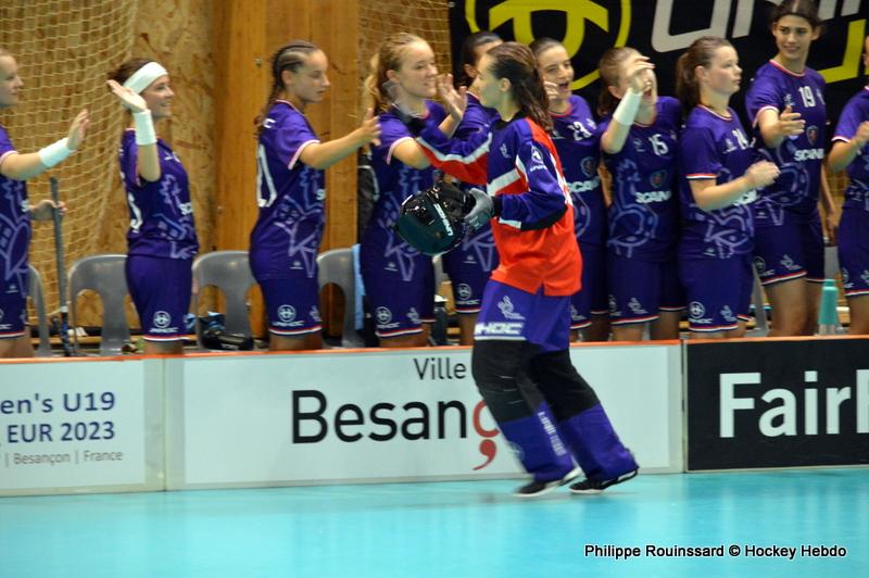 Photo hockey reportage U19 WFCQ : Les Danoises qualifiées au mondial
