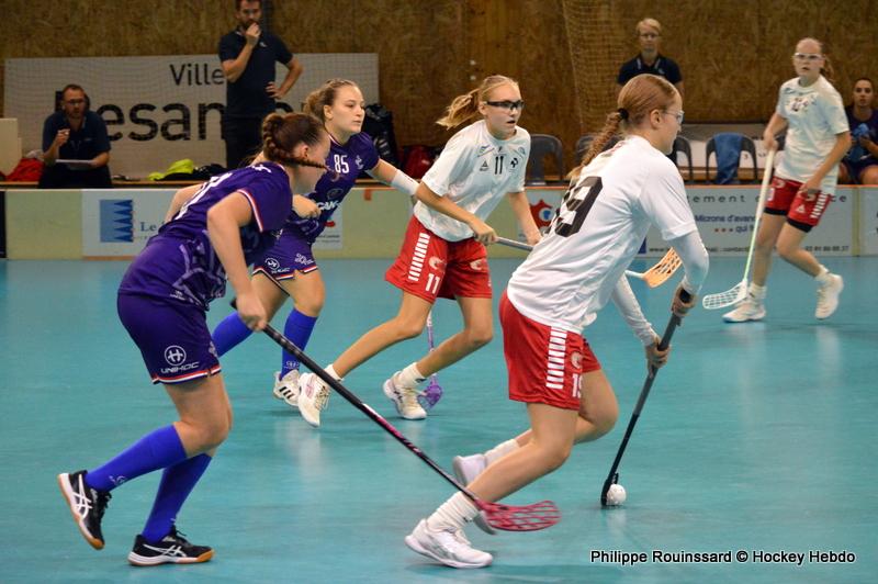 Photo hockey reportage U19 WFCQ : Les Danoises qualifiées au mondial