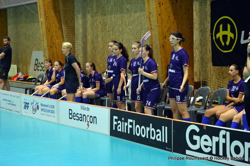 Photo hockey reportage U19 WFCQ : Les Danoises qualifiées au mondial