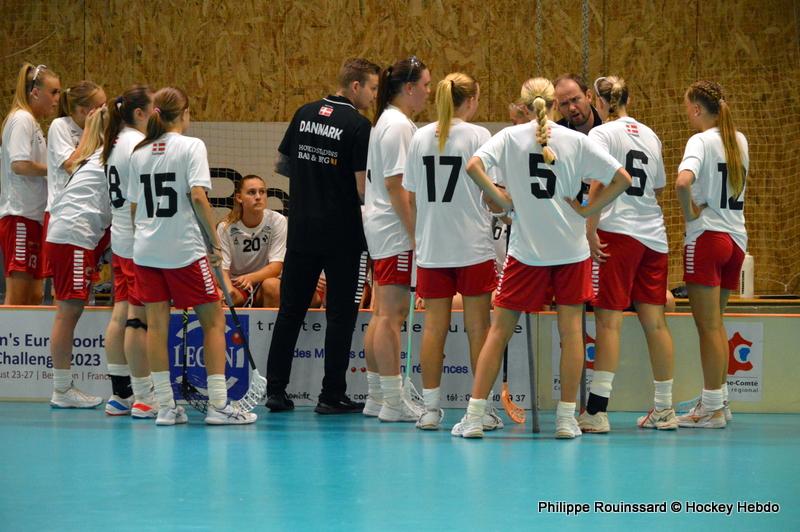 Photo hockey reportage U19 WFCQ : Les Danoises qualifiées au mondial