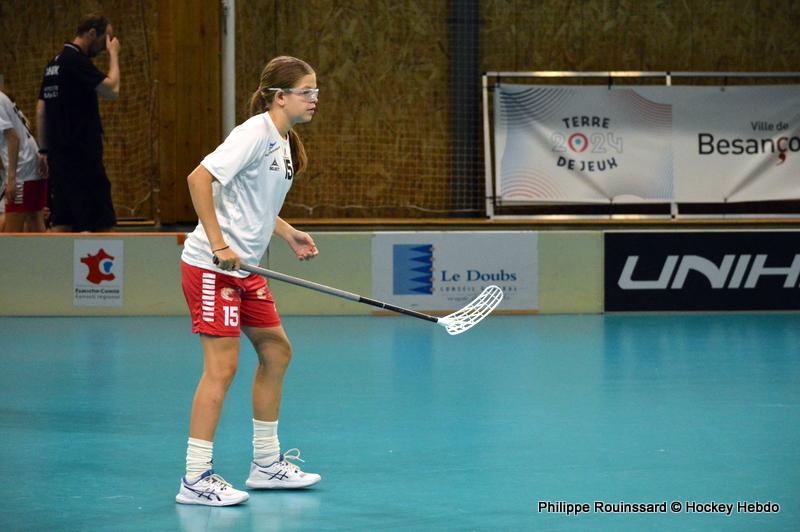 Photo hockey reportage U19 WFCQ : Les Danoises qualifiées au mondial
