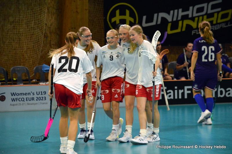 Photo hockey reportage U19 WFCQ : Les Danoises qualifiées au mondial