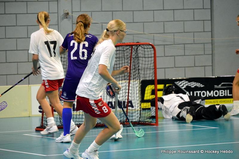 Photo hockey reportage U19 WFCQ : Les Danoises qualifiées au mondial