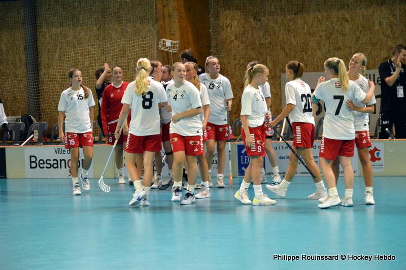 Photo hockey reportage U19 WFCQ : Les Danoises qualifiées au mondial