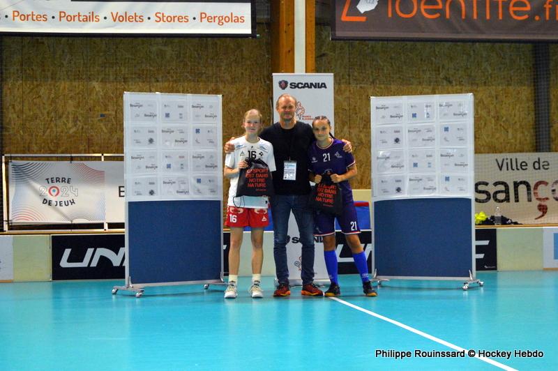 Photo hockey reportage U19 WFCQ : Les Danoises qualifiées au mondial