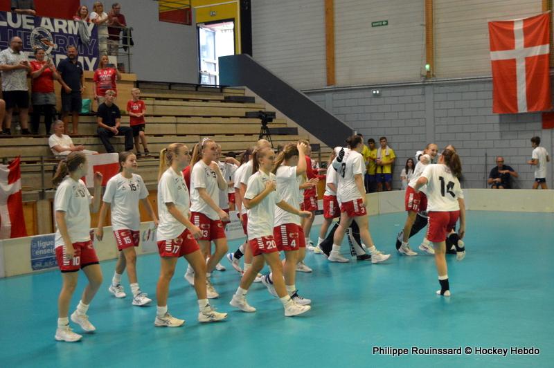 Photo hockey reportage U19 WFCQ : Les Danoises qualifiées au mondial