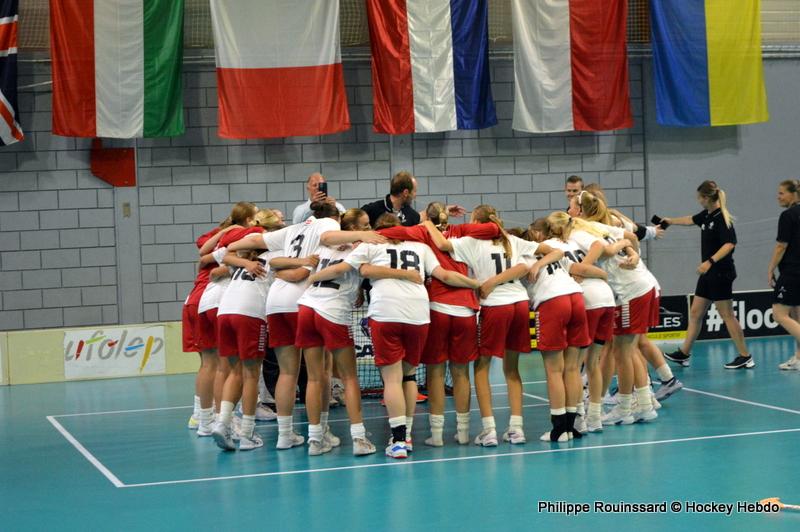 Photo hockey reportage U19 WFCQ : Les Danoises qualifiées au mondial