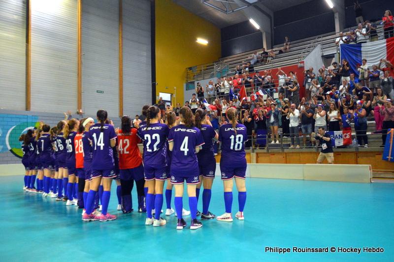 Photo hockey reportage U19 WFCQ : Les Danoises qualifiées au mondial