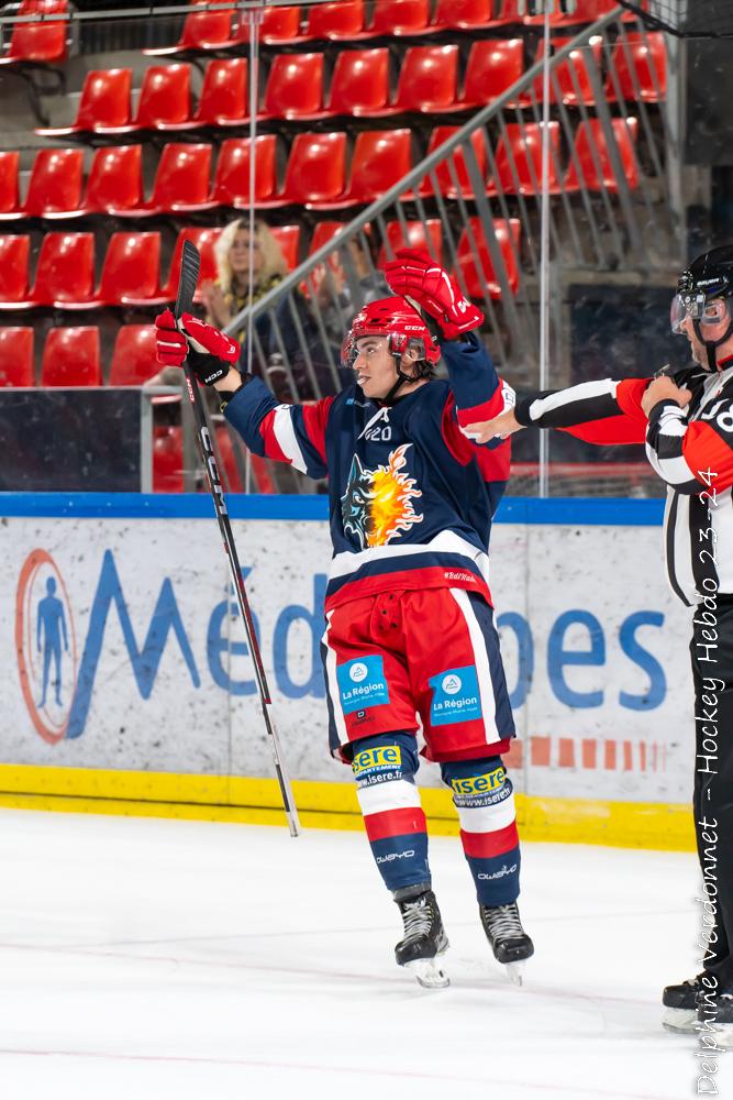 Photo hockey reportage U20 - Grenoble déroule face à Rouen
