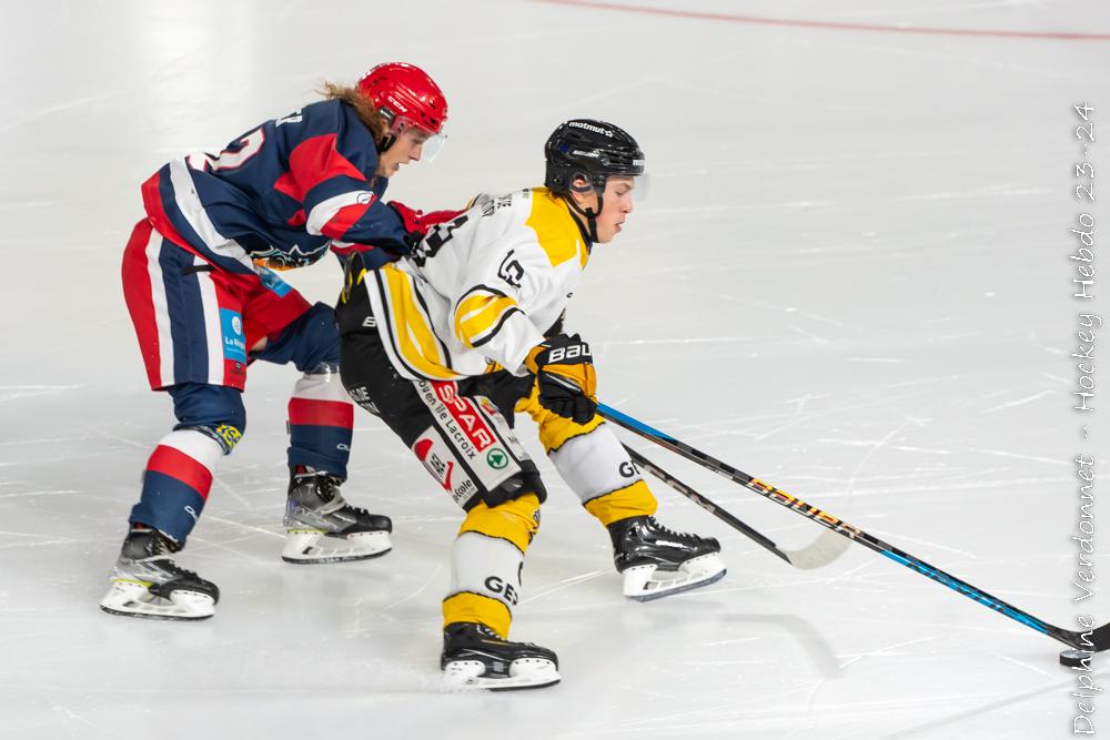 Photo hockey reportage U20 - Grenoble déroule face à Rouen
