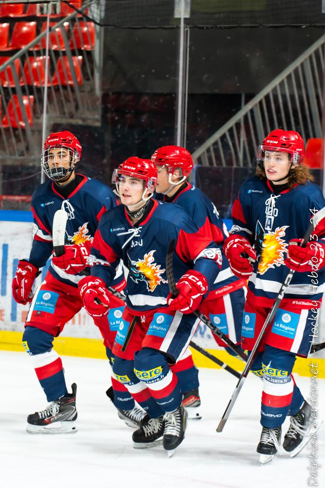 Photo hockey reportage U20 - Grenoble tout en maîtrise vs Angers