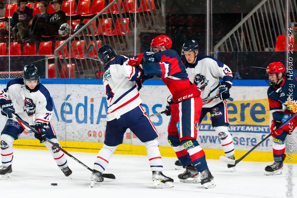 Photo hockey reportage U20 - Grenoble tout en maîtrise vs Angers