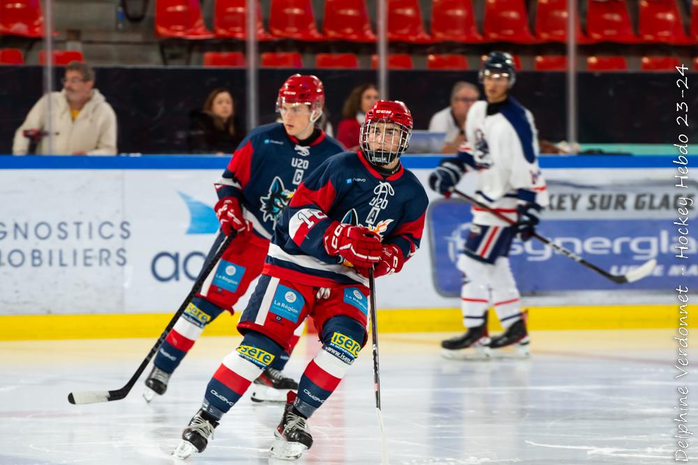 Photo hockey reportage U20 - Grenoble tout en maîtrise vs Angers