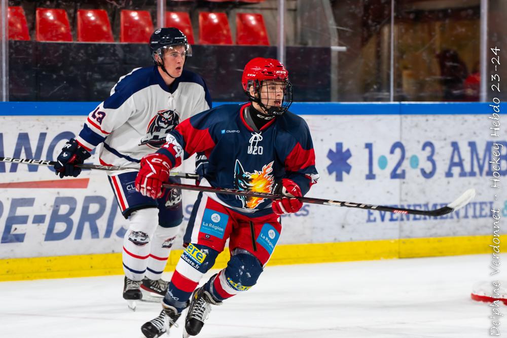 Photo hockey reportage U20 - Grenoble tout en maîtrise vs Angers