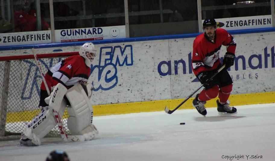 Photo hockey reportage Visp déjoue le Red Ice